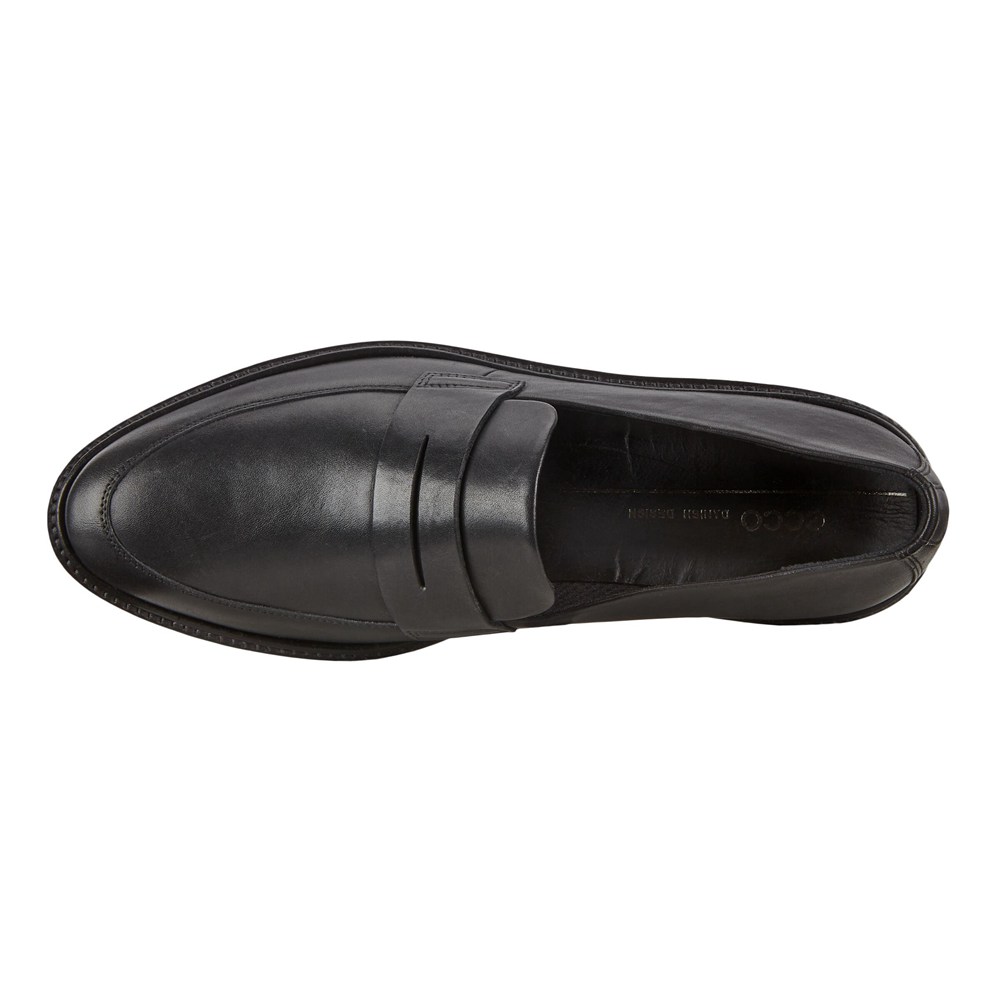 Loafers Mujer - ECCO Modern Tailored Slip-On Penny - Negros - SYZ289640